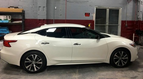 Nissan after repair at Certified Collision of Long Island, a Nissan Infiniti Certified body shop