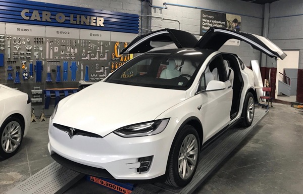 Certified Collision of Long Island is experienced on all luxury brands including TESLA